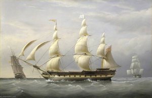 The West Indiaman 'britannia' — Joseph Walter