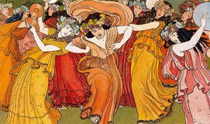 The Bacchae — Ernest Biéler