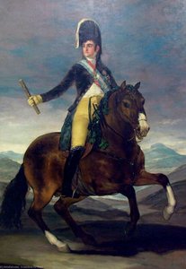 Fernando Vii On Horseback — Франсиско Гоја, Romanticism