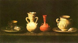 Naturaleza Muerta — Francisco De Zurbarán, Spanish Baroque