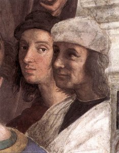 Stanze Vaticane - The School Of Athens (detail) [08] — Raphael, Renaissance