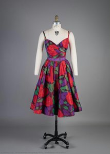 Multicolored Floral Dress