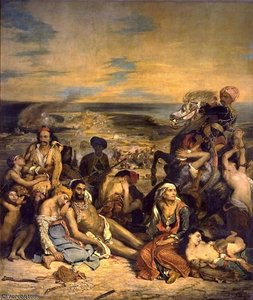Massakern Pa Chios - - — Eugène Delacroix, Romanticism