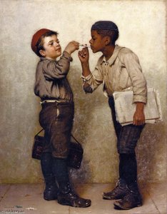 Give Us A Light — John George Brown