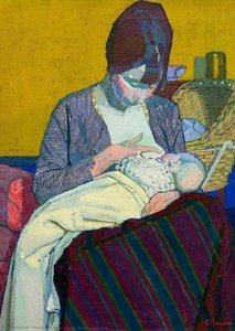 Mother And Child — Harold John Wilde Gilman, Post-impressionism
