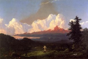 To The Memory Of Cole — Frederic Edwin Church
