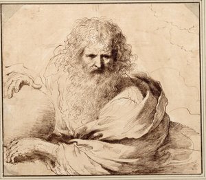 A Study Of God — Guercino