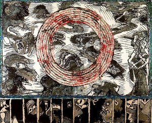 Untitled (945) — Pierre Alechinsky