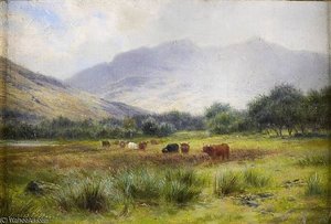 A Passing Shower — Louis Bosworth Hurt