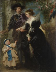 Rubens, Helena Fourment (1614–1673), And Their Son Frans (1633–1678) — Peter Paul Rubens, Baroque Dynamism