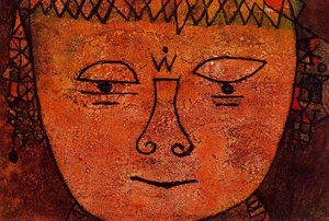 Child Consecrated To Suffering (wehgeweihtes Kind) — Paul Klee, Abstract Expressionism