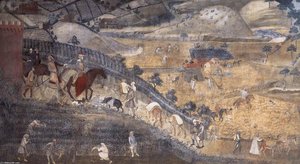 The Effects of Good Government in the Countryside (detail)