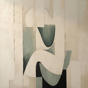 Monolithic Serenity: A Meditative Study Of Organic Form And Timeless Textural Layers — Laurent Fabre