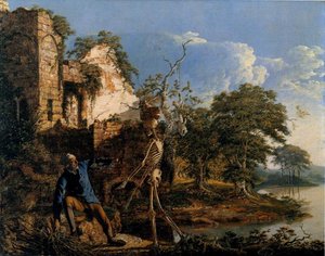 The Old Man And Death — Joseph Wright Of Derby