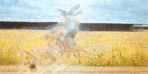 In The Dust Storm — Jacek Malczewski
