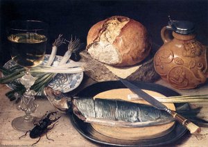 Stillleben mit KäBerblatt