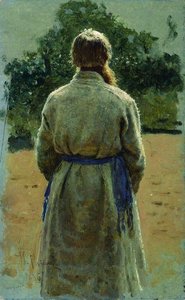The Sergeant, From The Back, Lit By The Sun — Ilya Yefimovich Repin