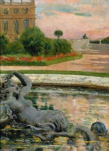 Parterre Du Nord, Fontaine Des Sirenes — James Carroll Beckwith