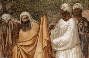 St Francis Before The Sultan (detail) — Giotto Di Bondone