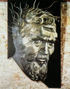 Untitled (michelangelo Head With Drawers), Circa 1970 — Salvador Dalí