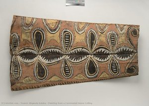 Painting From A Ceremonial House Ceiling — Yuanei, Abgwala Kalaba