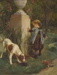 The Interrupted Luncheon — Andre Henri Dargelas