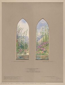 Suggestion For Window, Mr. C. H. Mccormick — Agnes Fairchild Northrop