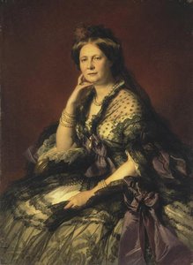 Portrait Of Grand Princess Yelena Pavlovna — Franz Xavier Winterhalter