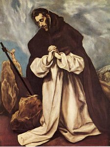 St. Dominic In Prayer — El Greco, Late Renaissance
