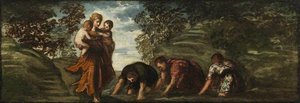 Latona Changing The Lycian Peasants Into Frogs — Jacopo Tintoretto