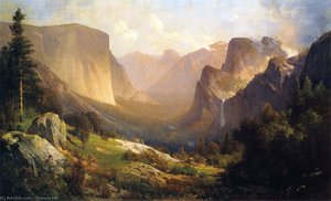View Of Yosemite Valley — Thomas Hill