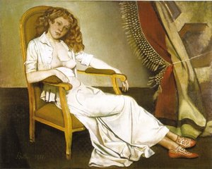 The White Skirt — Balthus