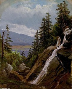 Mountain Waterfall