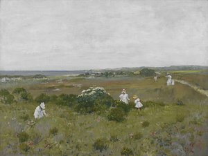 Seaside Flowers — William Merritt Chase