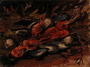 Musselkrebbstilleben — Vincent Willem Van Gogh, Post-impressionism
