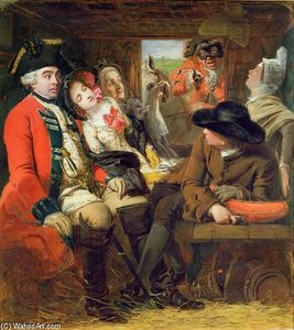 A Stagecoach Adventure — William Powell Frith