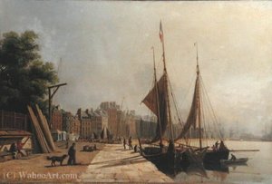 Early morning quayside