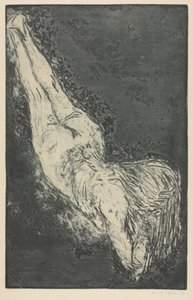 Diagonal Nude — Emile Nolde