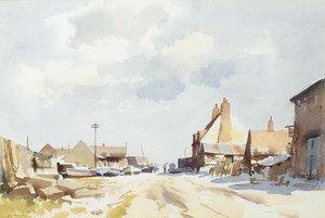 Suffolk Fishing Village — Edward Seago