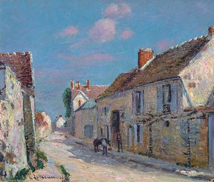 Rue A Ennery Seine Et Oise — Gustave Loiseau