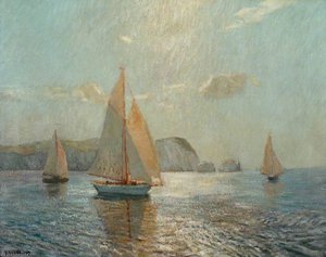 Light Airs Off The Needles — Albert Julius Olsson