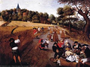 The Harvest — Pieter Brueghel The Younger