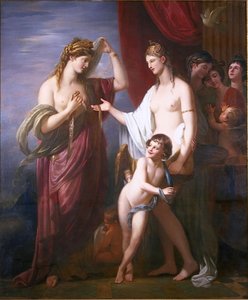 Juno Receiving The Cestus From Venus — Benjamin West