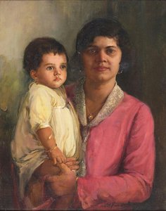 Mrs. Miranda and Child