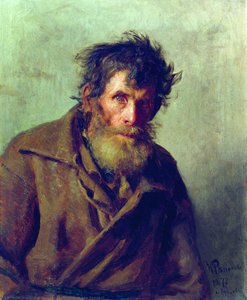 A Shy Peasant — Иља Репин, Realist Painting