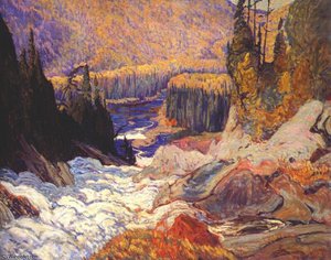 Falls, Montreal River — James Edward Hervey Macdonald