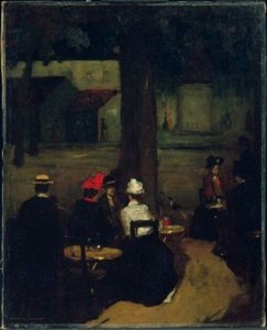 Sidewalk Cafe — Robert Henri