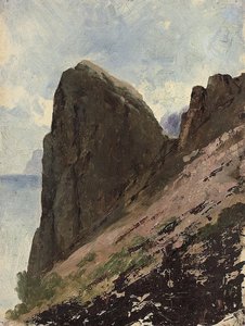 View From A Cliff-top — Franz Alexeevich Roubaud