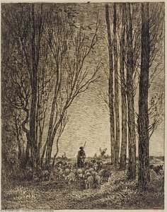 Return Of The Flock — Charles-françois Daubigny
