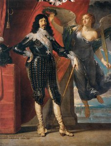 Ludwig XIII. von der Victoria gekrönt